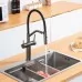 Смеситель для кухни под фильтр Gappo G4399-89 оружейная сталь