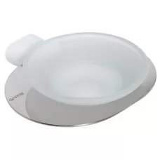 Мыльница Gappo G30902-8 белый/хром