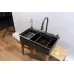 Кухонная мойка Marrbaxx B7546-DMR 75x46 Decor-Графит
