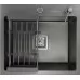 Кухонная мойка Marrbaxx B6050-MS 60x50 графит