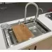 Кухонная мойка Marrbaxx C7546-DMR 75x46 Decor-Сатин