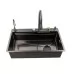 Кухонная мойка Marrbaxx B7546-DMR 75x46 Decor-Графит