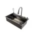 Кухонная мойка Marrbaxx B7546-DMR 75x46 Decor-Графит