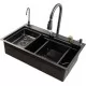 Кухонная мойка Marrbaxx B7546-DMR 75x46 Decor-Графит