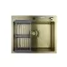 Кухонная мойка Marrbaxx G6050-MR 60x50 золото