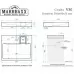 Раковина Marrbaxx Стайл V50D1 60x50 белый