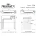 Раковина Marrbaxx Люкс V61D1 60x60 белый