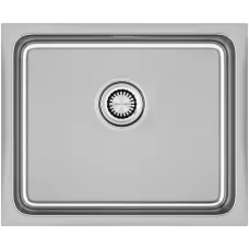 Кухонная мойка Paulmark Vista 54 Uni PM305444-BS 54x44 нержавеющая сталь