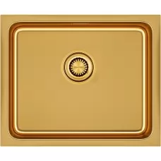 Кухонная мойка Paulmark Vista 54 Uni PM305444-BG брашированное золото