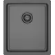 Кухонная мойка Paulmark Vista 38 Uni PM904438-GM 38x44 вороненая сталь