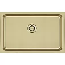 Кухонная мойка Paulmark Vista 74 Uni PM307444-LG 74x44 светлое золото