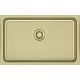 Кухонная мойка Paulmark Vista 74 Uni PM307444-LG 74x44 светлое золото