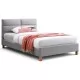Кровать SIGNAL SIERRA VELVET BLUVEL 03 светло-серый/дуб, 120/200