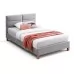 Кровать SIGNAL SIERRA VELVET BLUVEL 03 светло-серый/дуб, 120/200