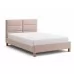 Кровать SIGNAL SIERRA Velvet Bluvel 28 бежевый/дуб, 120/200