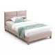 Кровать SIGNAL SIERRA Velvet Bluvel 28 бежевый/дуб, 120/200