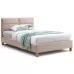 Кровать SIGNAL SIERRA Velvet Bluvel 28 бежевый/дуб, 120/200