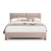 Кровать SIGNAL SIERRA Velvet Bluvel 28 бежевый/дуб, 140/200
