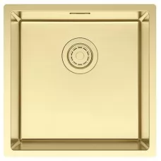 Кухонная мойка Paulmark Lassan 44 Uni LA44-LG 44x44 светлое золото