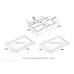 Кухонная мойка Paulmark Next-Pro 58 Uni PM705845-LG 58x45 светлое золото