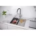 Кухонная мойка Paulmark Next-Pro 58 Uni PM705845-BS 58x45 нержавеющая сталь