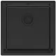 Кухонная мойка Paulmark Lassan 44 Uni LA44-MBN 44x44 черный матовый