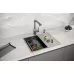 Кухонная мойка Paulmark Next-Multi Sink 54 Uni PM785445-GM 54x45 вороненая сталь