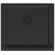 Кухонная мойка Paulmark Lassan 49 UNI LA49-MBN 49x44 черный/черный матовый