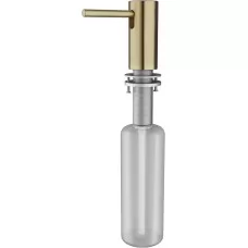 Дозатор для моющего средства Paulmark Stork D006-LG золото/светлое золото