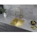Дозатор для моющего средства Paulmark Decus D004-LG светлое брашированное золото