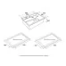 Кухонная мойка Paulmark Next-Multi Sink 54 Uni PM785445-BS 54x45 брашированная нержавеющая сталь