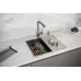 Кухонная мойка Paulmark Next-Multi Sink 54 Uni PM785445-BS 54x45 брашированная нержавеющая сталь