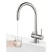 Смеситель для кухни под фильтр Paulmark Heller He213218-BS нержавеющая сталь