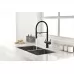 Смеситель для кухни под фильтр Paulmark Gravity Gr213888 гранит