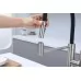 Смеситель для кухни под фильтр Paulmark Ganymede Ga213199-BS брашированная сталь