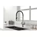 Смеситель для кухни под фильтр Paulmark Gravity Gr213888-BS брашированная сталь