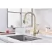 Смеситель для кухни под фильтр Paulmark Universal Un213880-LG брашированное золото