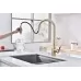 Смеситель для кухни под фильтр Paulmark Universal Un213880-LG брашированное золото