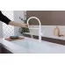 Смеситель для кухни под фильтр Paulmark Ganymede Ga213199-WH белый матовый