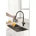Смеситель для кухни под фильтр Paulmark Gravity Gr213888 гранит