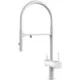 Смеситель для кухни под фильтр Paulmark Gravity Gr213888-WH матовый белый