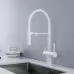 Смеситель для кухни под фильтр Paulmark Gravity Gr213888-WH матовый белый