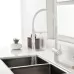 Смеситель для кухни под фильтр Paulmark Gravity Gr213888-WH матовый белый