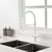 Смеситель для кухни под фильтр Paulmark Gravity Gr213888-WH матовый белый