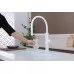 Смеситель для кухни под фильтр Paulmark Ganymede Ga213199-WH белый матовый