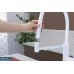 Смеситель для кухни под фильтр Paulmark Ganymede Ga213199-WH белый матовый