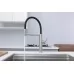 Смеситель для кухни под фильтр Paulmark Ganymede Ga213199-BS брашированная сталь