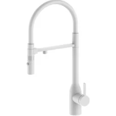 Смеситель для кухни под фильтр Paulmark Magneto One Ma213188-WH белый 