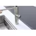 Смеситель для кухни под фильтр Paulmark Ganymede Ga213199-BS брашированная сталь