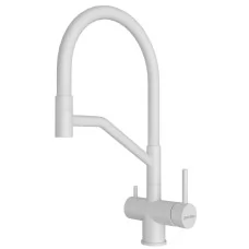 Смеситель для кухни под фильтр Paulmark Rubert Ru213175-WH белый матовый